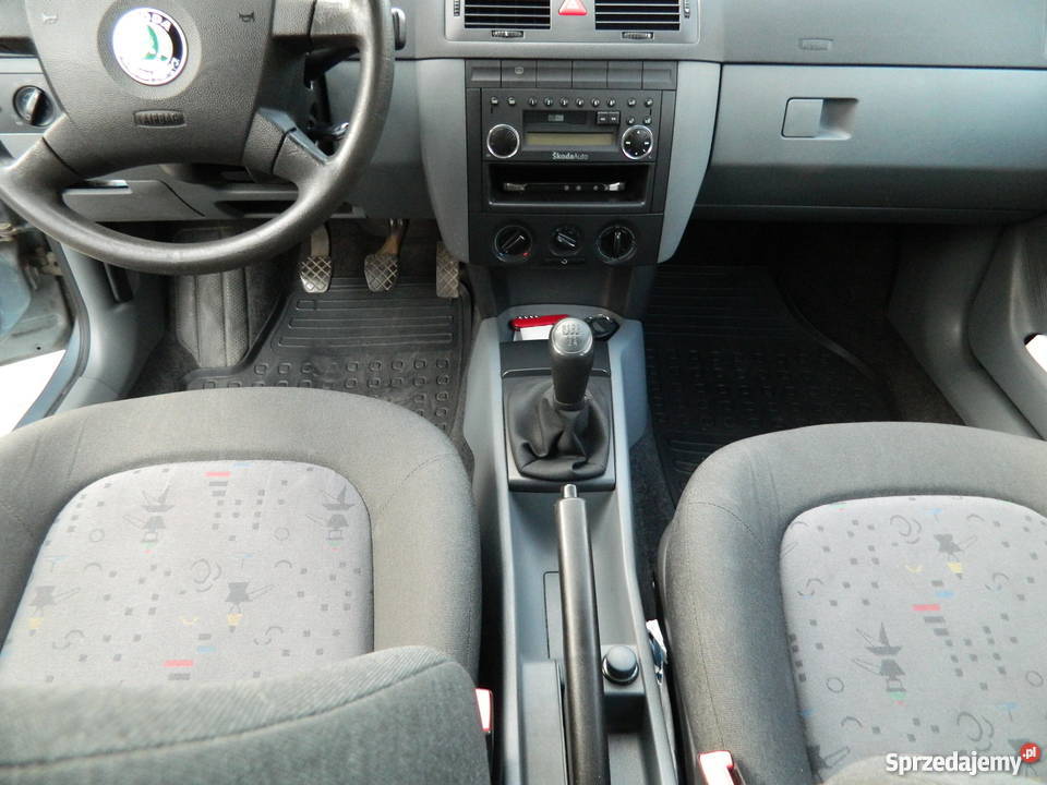 Ładna Skoda Fabia kombi 2003 poduszka powietrzna Warszawa