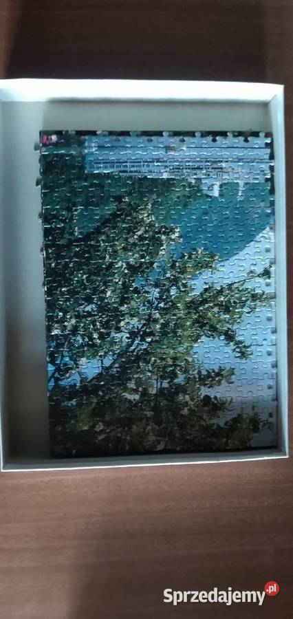 Puzzle 3x 1000 elementów kompletne Papier Piekary Śląskie