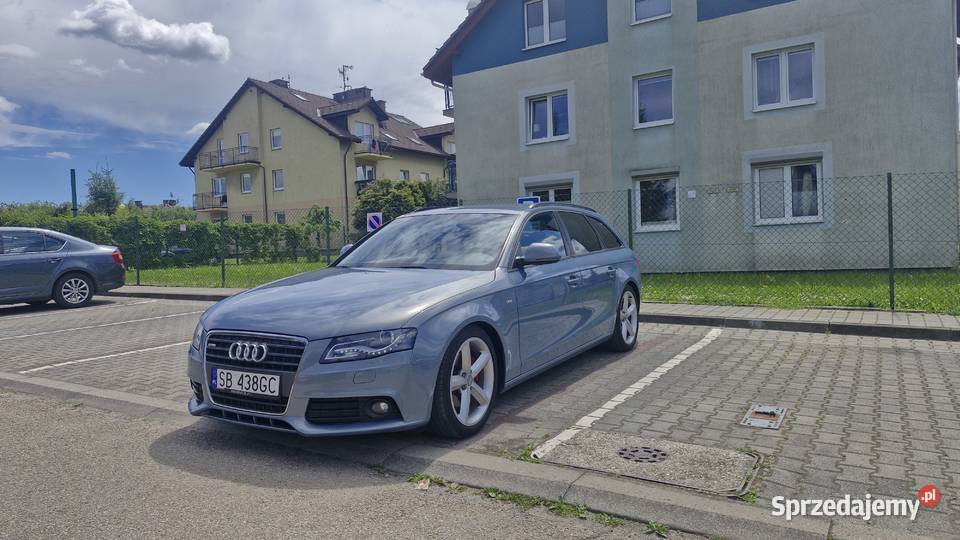 Sprzedam audi A4 B8 AVANT SLINE CAGA bez wkladu 1968cm3 sprzedam
