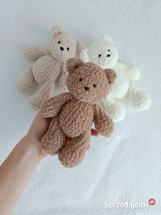 Maskotka miś handmade szydełko Rzeszów