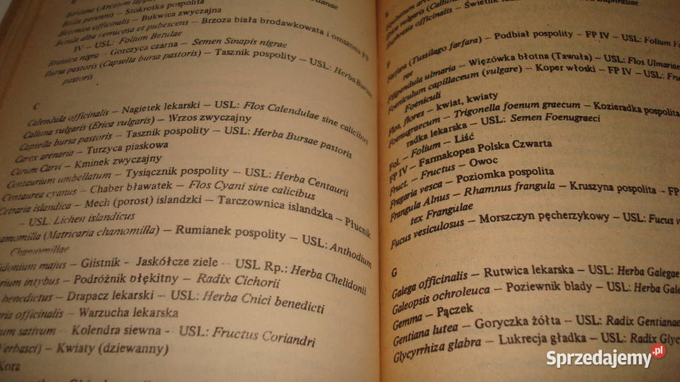 Ziołolecznictwo Czesław Andrzej Klimuszko js Kruszwica sprzedam