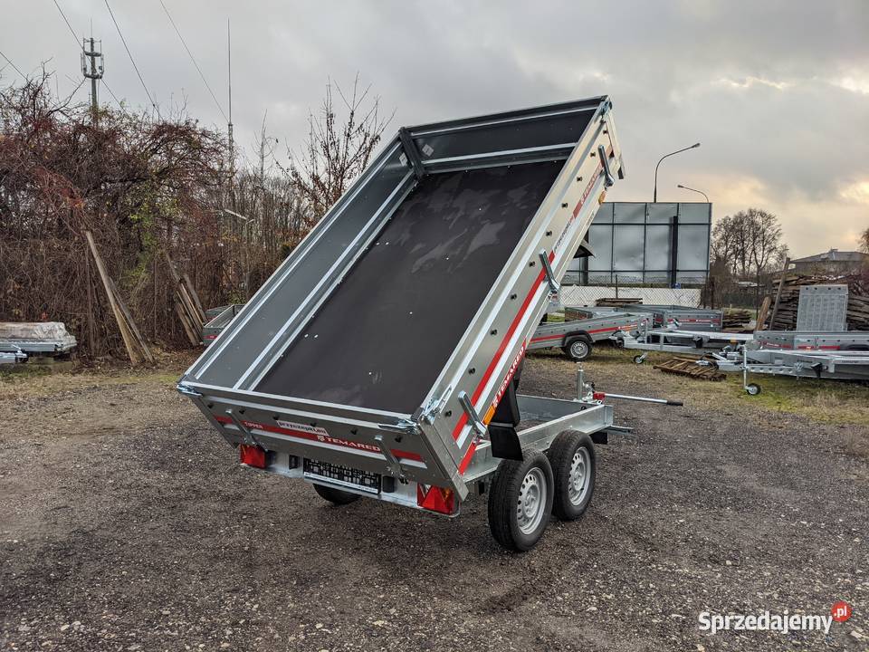 Przyczepa TEMARED TIPPER 25152 wywrotka 255x153 towarowe Lublin sprzedam