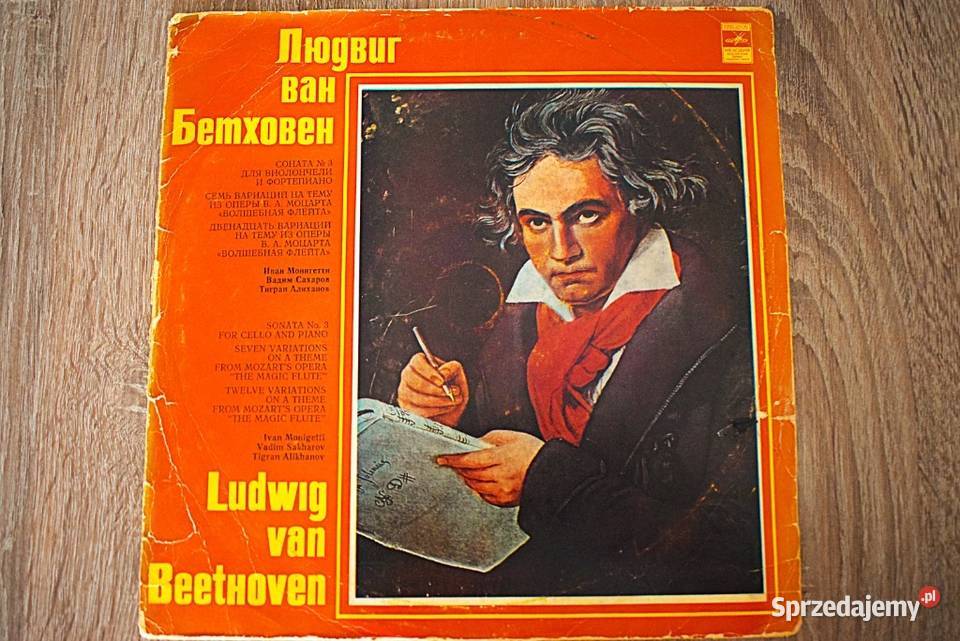 Ludwig van Beethoven sonaty dwie płyty w jednej kujawsko-pomorskie Chełmno