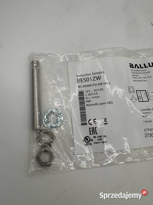 Balluff BES01ZW BES M08MIPSC40BS49G Czujnik Warszawa