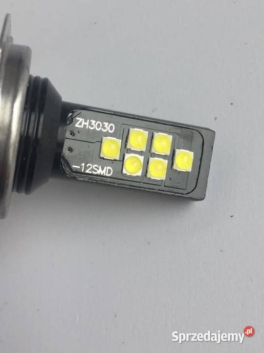 Żarówki H7 LED SMD biały zimny 6500k 36W 3600lm mazowieckie