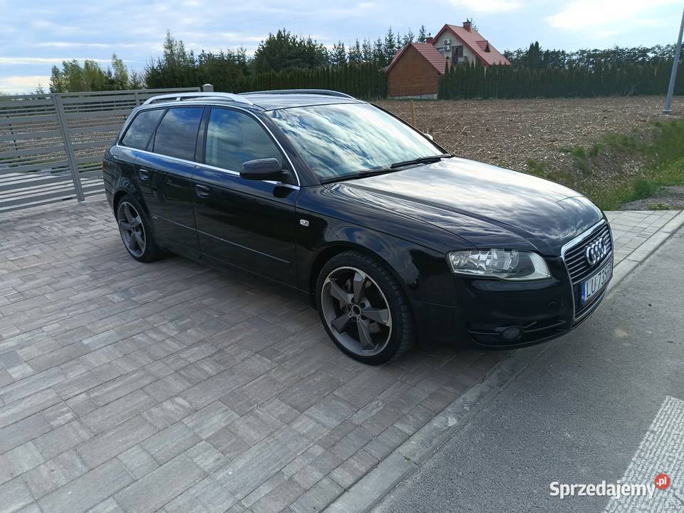 Audi A4 B7 20 TDI Quattro 4x4 czarna zadbana Zamość sprzedam