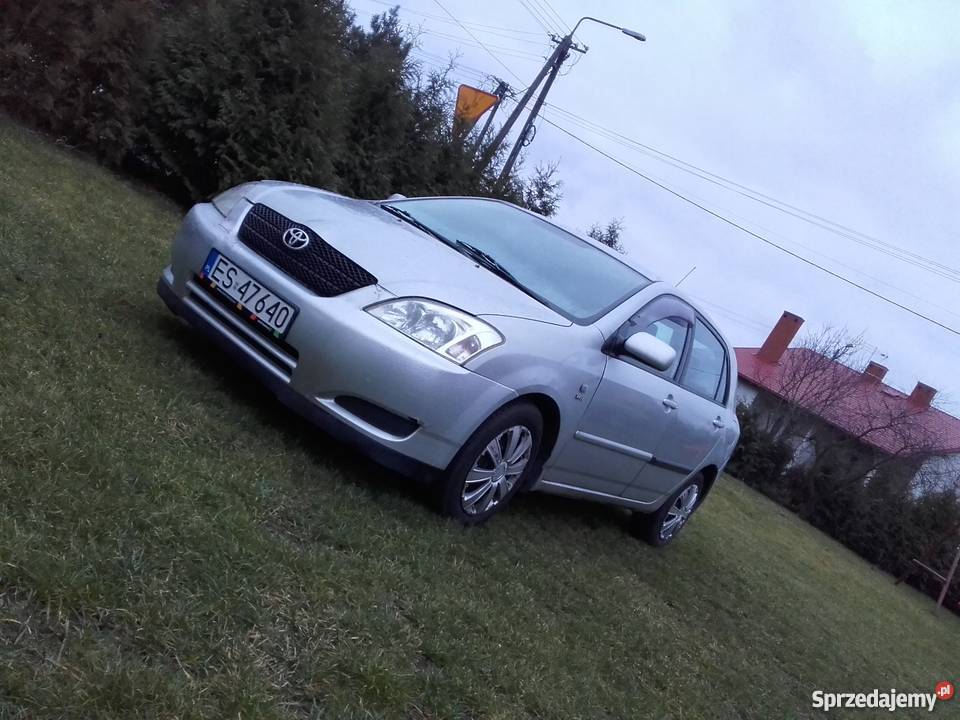 Toyota Corolla e12 16 vvti 124 LPG 31122003 elektryczne szyby Skierniewice sprzedam