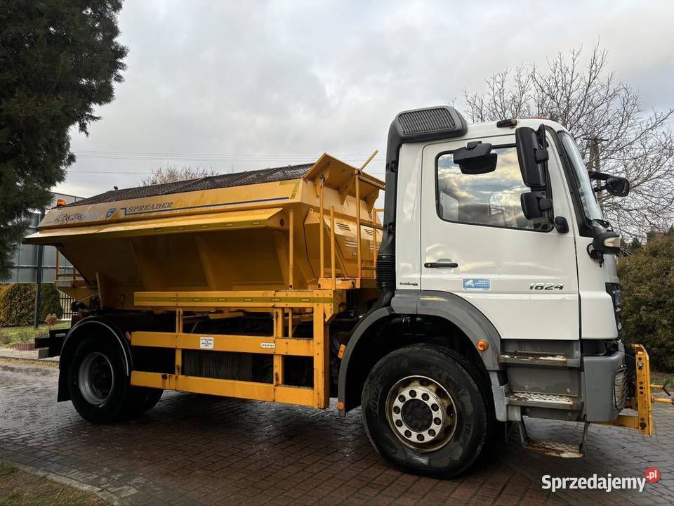 MERCEDES AXOR 1824 4x2 2011 Piaskarka Solarka sprzedam