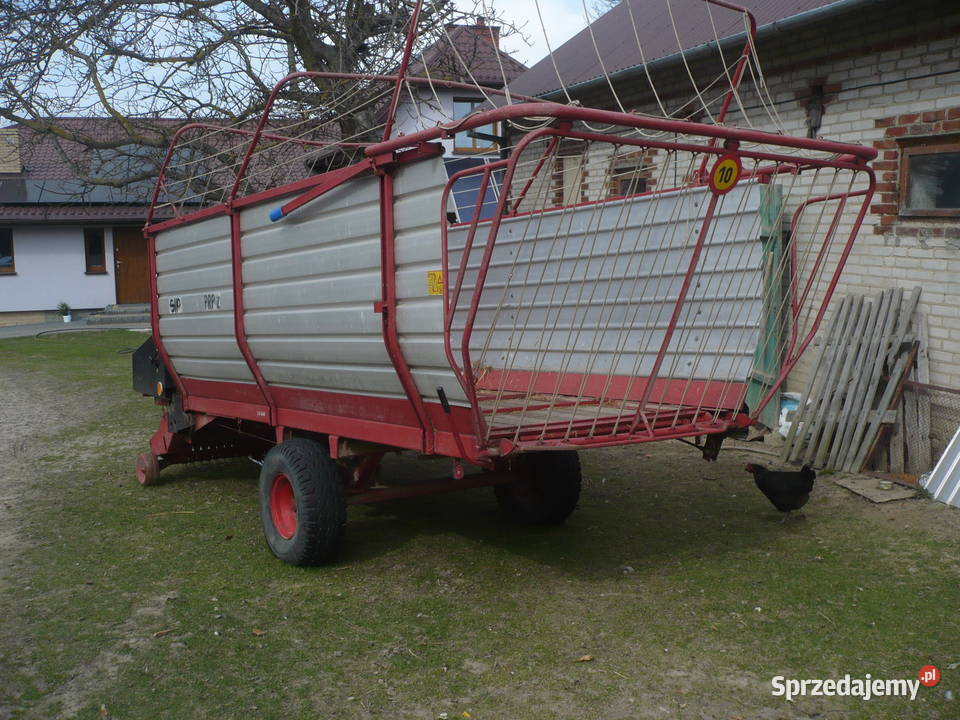 przyczepa samozbierająca jugosłowianka 2 Ksawerówka