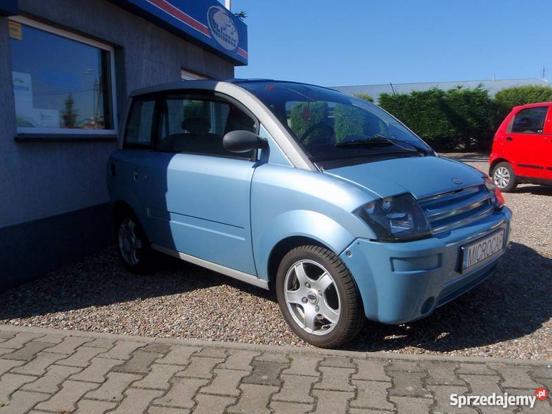Microcar MC1 automatyczna skrzynia biegów centralny zamek Kamień Pomorski