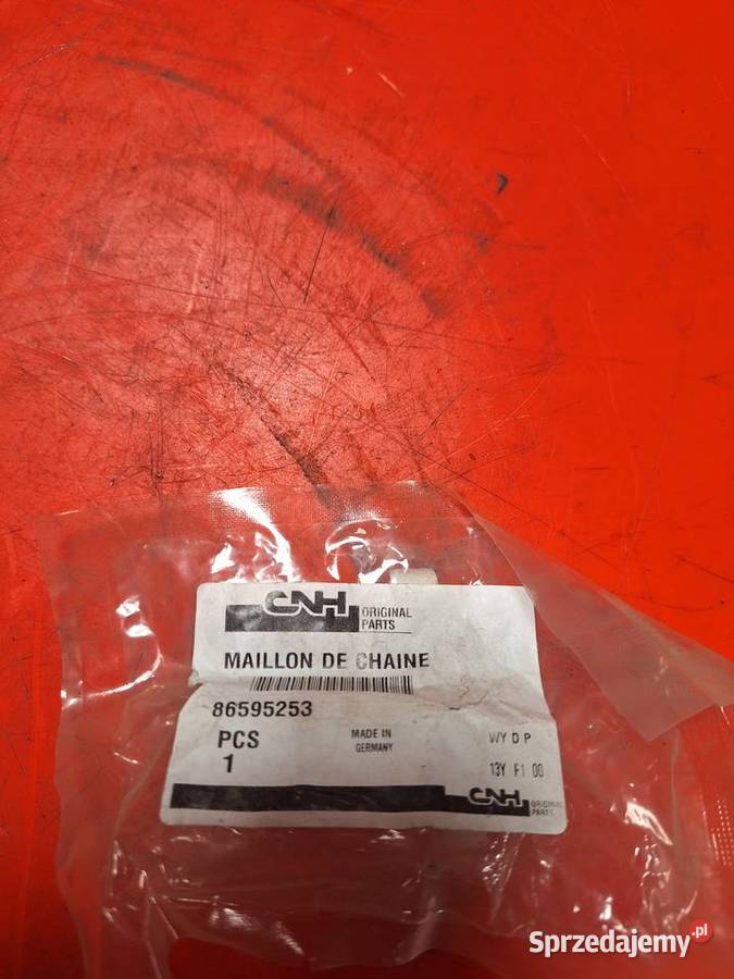 86595253 Ogniwo łańcucha kombajn Holland Do kombajnów lubuskie Sulechów sprzedam