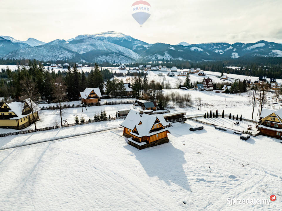 DOM Z BALI W KOŚCIELISKU wolnostojący