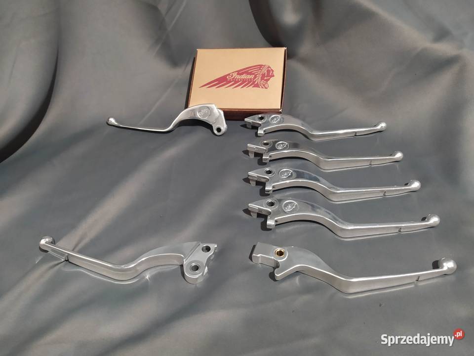 INDIAN KLAMKA DŹWIGNIA HAMULCA Elementy nadwozia Luboszyce