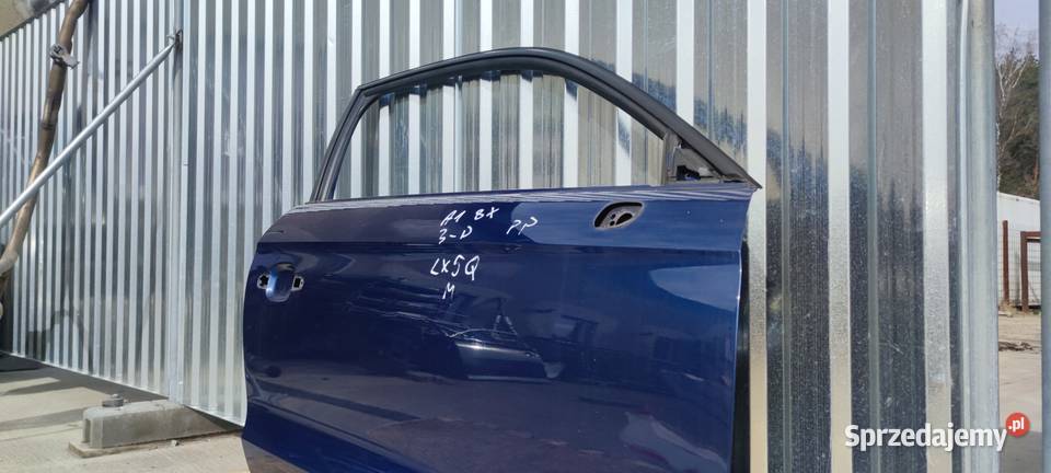 DRZWI PRAWY PRZÓD AUDI A1 8X LX5Q 3DRZWI Przystajń sprzedam