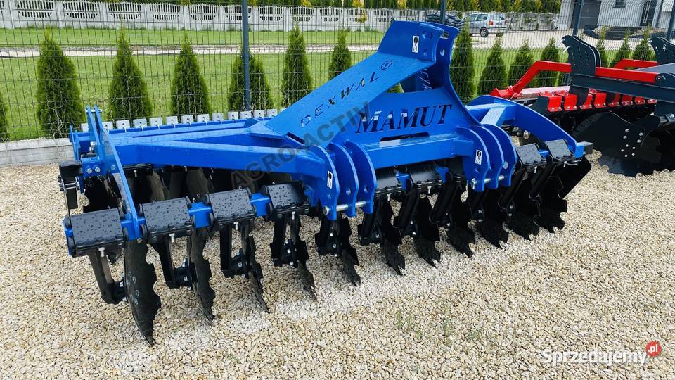 Brona Talerzowa Ciężka 40 m wał Packera Pasturka