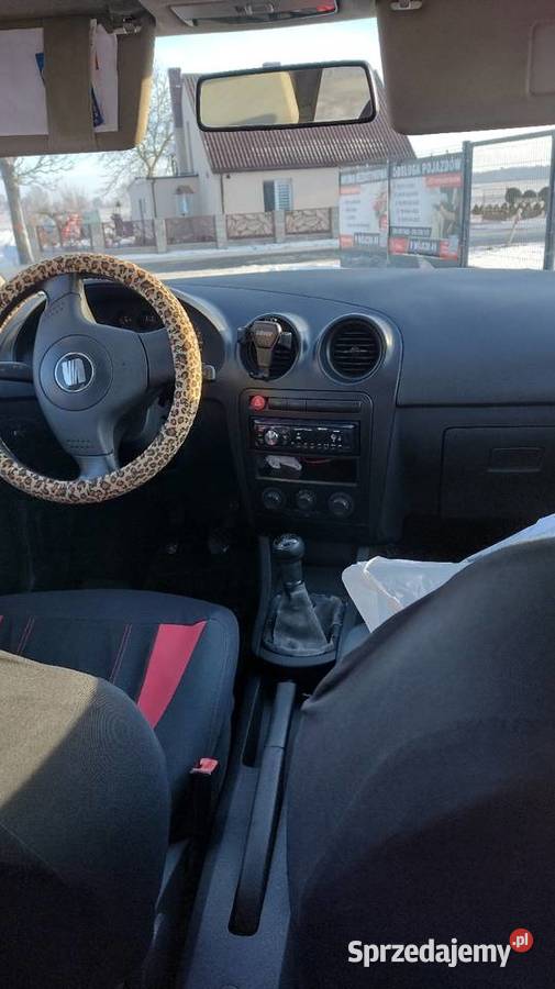 OkazjaSeat IbizaBenzynka2004 Do jazdyŚwierże relingi dachowe Strzelno