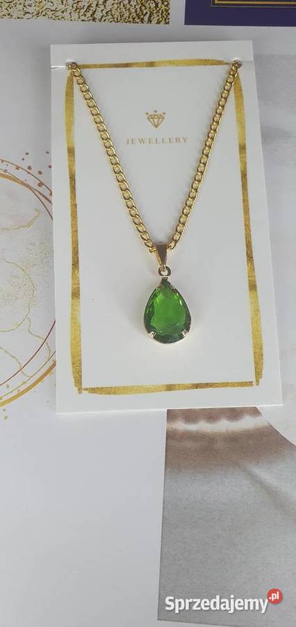 Piękny Łańcuszek Damski pozłacane