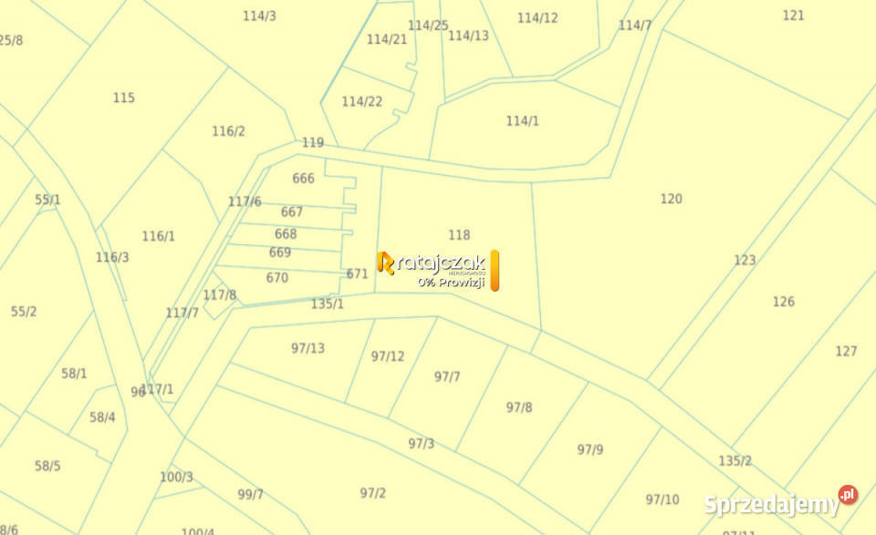 Działka 1900m2 Gdańsk 38m pomorskie