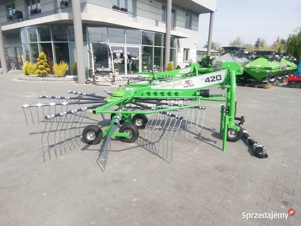 Zgrabiarka INTERTECH 35m 42m tandem WOM małopolskie