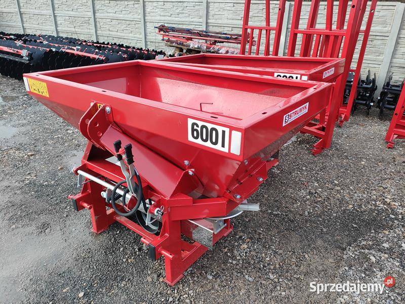 Rozsiewacz nawozu hydraulika STRUMYK TYTAN 10 nieuszkodzony Konin