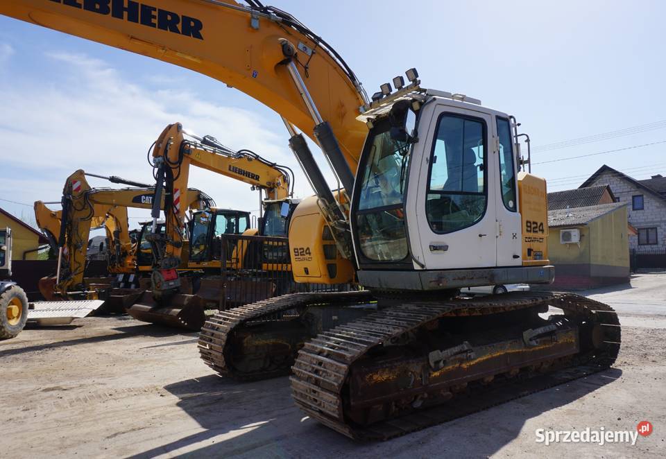 Koparka gąsienicowa Liebherr R 924 compact 2014 Jeziorko