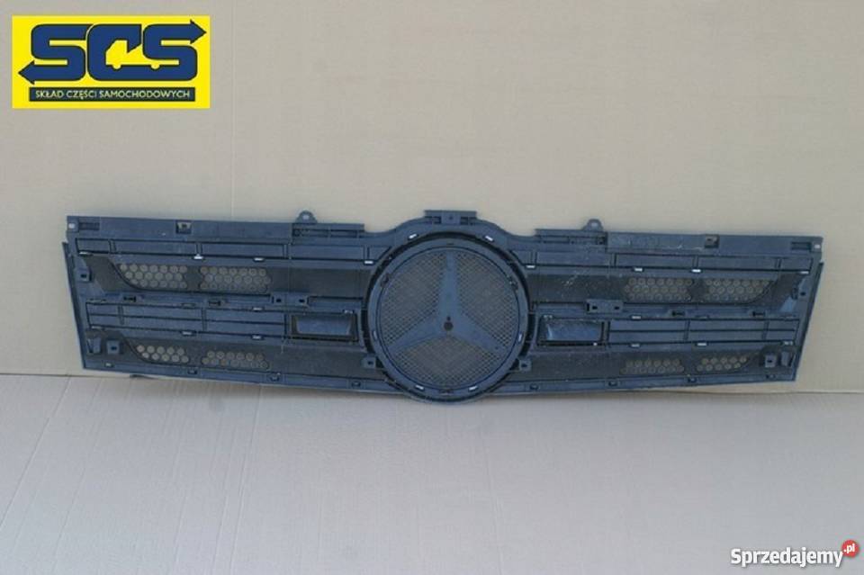 MERCEDES ACTROS MP4 GRILL ATRAPA MASKA SPRAWNA Bieleń