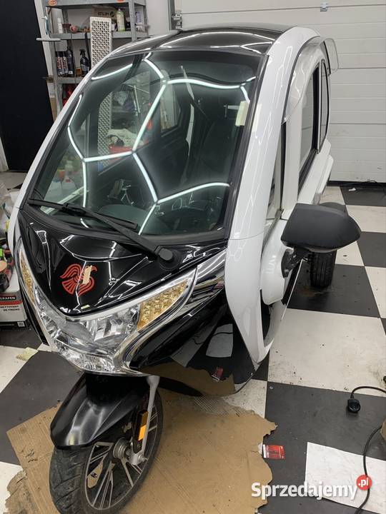 Skuter elektryczny zabudowany trzykołowy bez Gdańsk