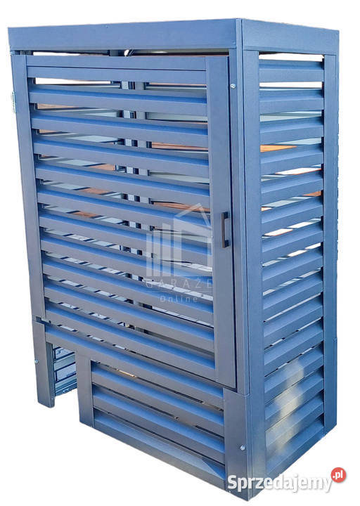 Osłona Pompy Ciepła 100x60x150 Antracyt Zabudowa