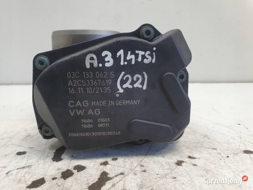 PRZEPUSTNICA Audi A3 8P 14 TSI Chełm