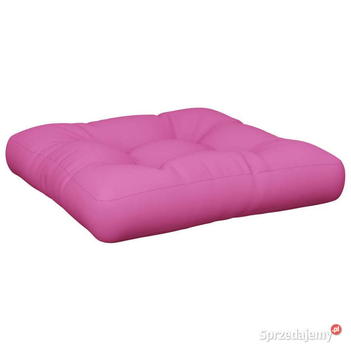 Poduszka na palety różowa 60x60x12 tkanina Warszawa sprzedam