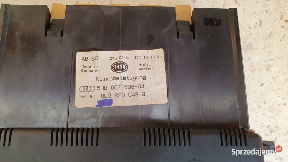 Panel klimatronic klimatronik Audi a4 b5 sprzedam