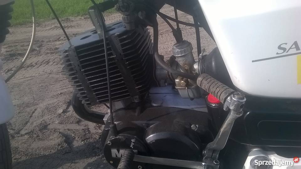 MZ 125 Saxon kujawsko-pomorskie Kikół-Wieś