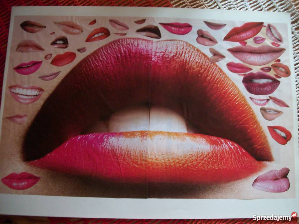 kolaż usta sprzedam