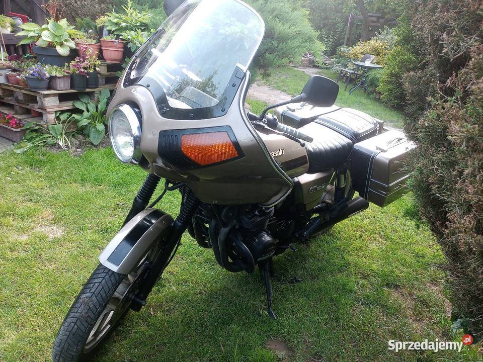 Kawasaki Z750GT klasyk oldtimer zabytek projekt sprowadzony Malbork