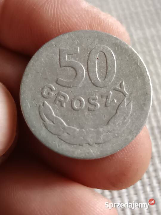 Sprzedam monetę 50 groszy 1949 skrętka lekka qqq Numizmatyka