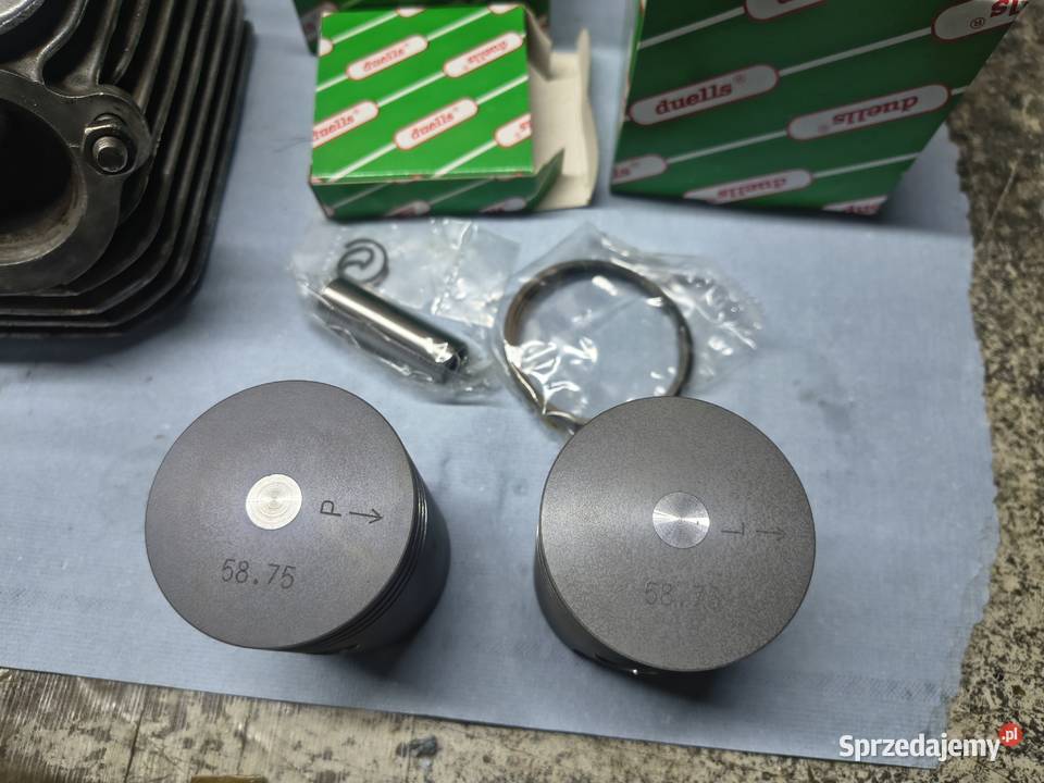Cylindry Jawa 350 model 638 Ts szlifie Części i akcesoria motocyklowe