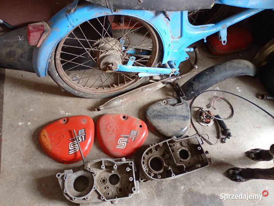 Części Romet 50t1 ogar komar Simson mz opolskie Dziedzice