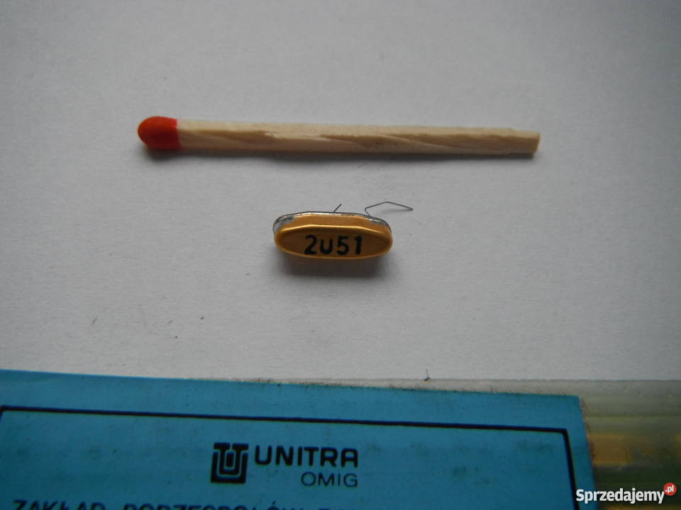 RS6702 Unitra Omig rezonator kwarcowy 2u51