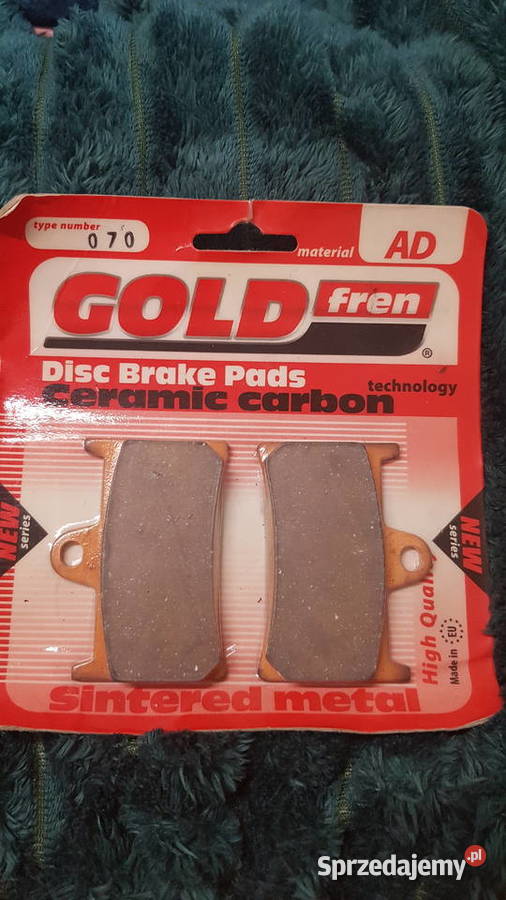 Klocki hamulcowe Gold fren 070 AD Zgorzelec