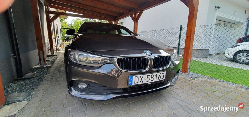 BMW 4 Gran COUPE 2018 bezwypadek serwis ASO Wrocław