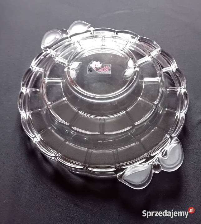 Kryształowa misa WMF Glas Galerie druga połowa Koźminek