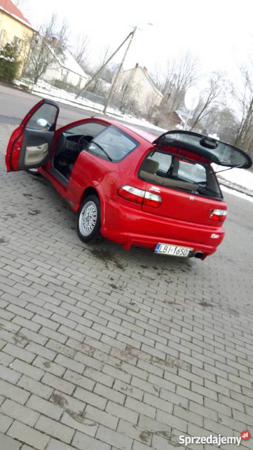 Honda Civic V Gwint Jedyna Taka czerwony Stara Róża