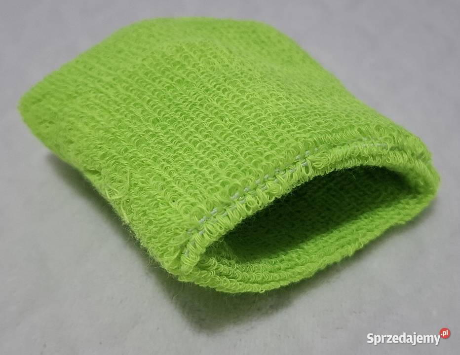 Opaska na nadgarstek sportowa seledynowa 8x8 Rozmiar uniwersalny śląskie Czeladź