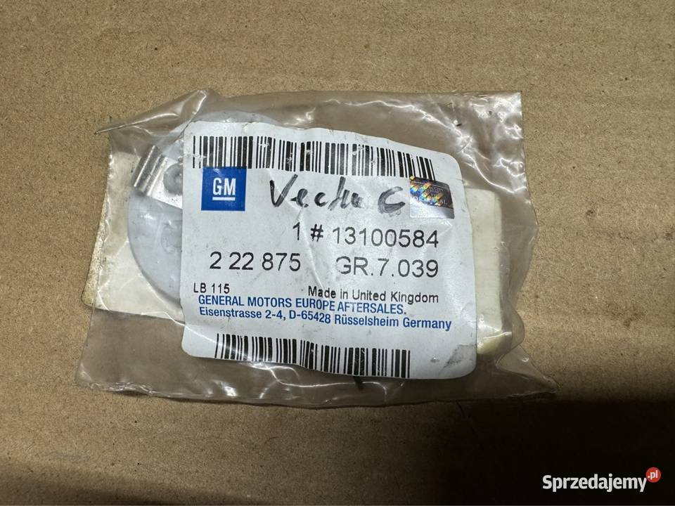 Zaślepka haka zderzaka przód Opel Vectra c gts wielkopolskie Międzychód