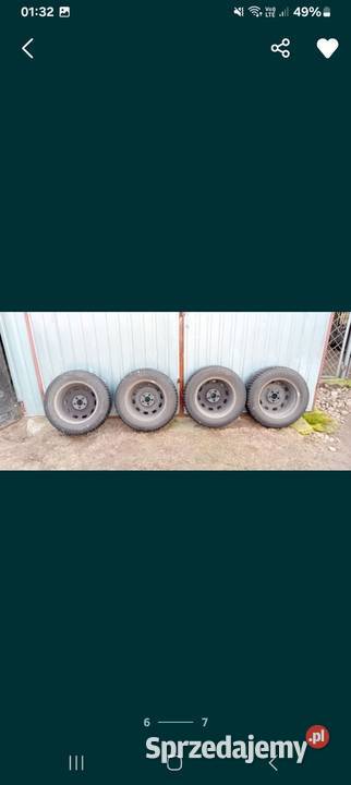 Koła zimowe 1956515 5x100 stalowe seat skoda Wytrzyszczki