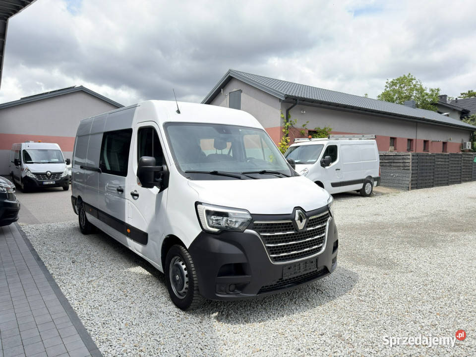Renault Master L3H2 7 osobowy brygadówka lift centralny zamek Warszawa