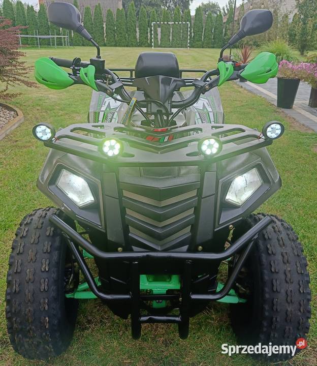 Quad 200 11 z pługiem łańcuch Ponikiew Duża