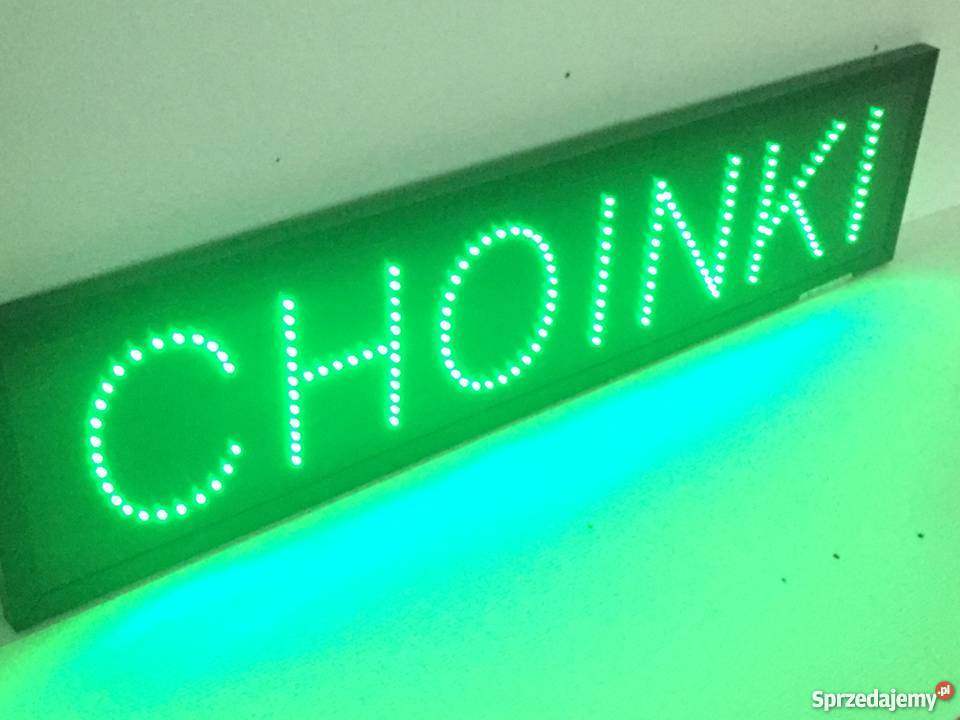 Choinki LED reklama 230V 100x25 zewnętrzna sprzedam