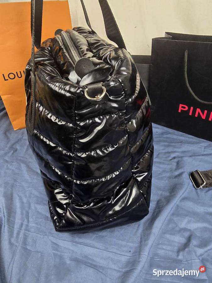 Duza Torba moschino z misiem lakierowana premium Torby i torebki Wadowice