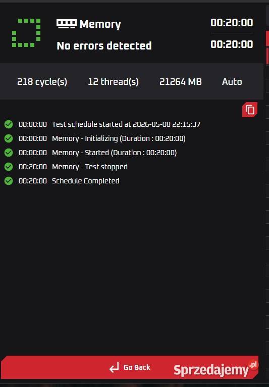 Sprzedam Pamięć ram ddr4 2666mhz 32gb 2x16 Łódź